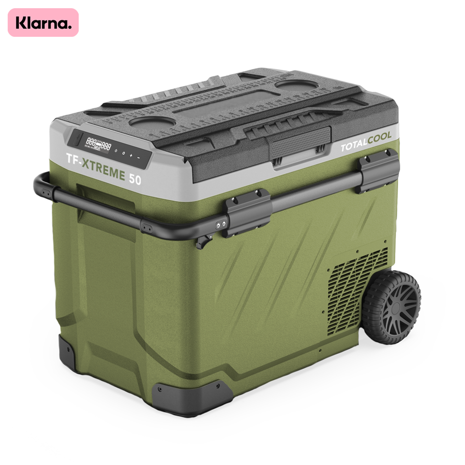 TF-XTREME 50 Frigo Congelatore Portatile – Verde Militare/Grigio